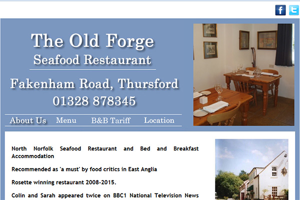 The Old Forge Seafood Restaurant