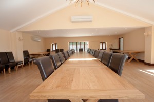 Function Hall table and chairs